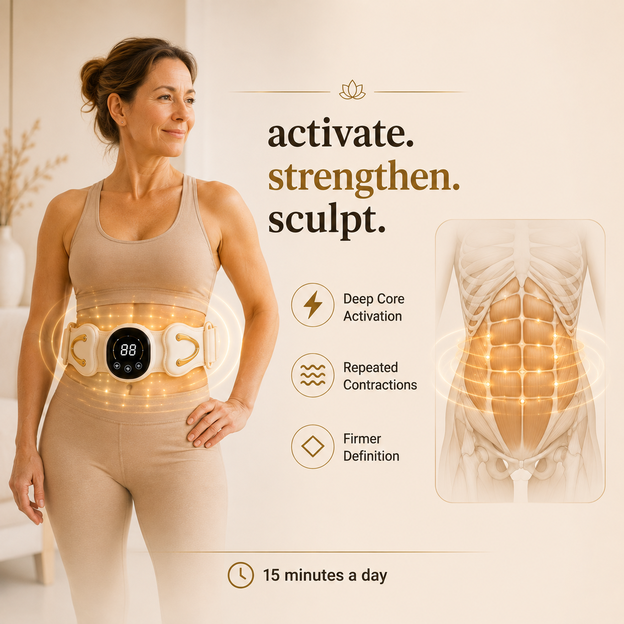 Lumivex Pro - 4-in-1 Core & Back Therapy Belt