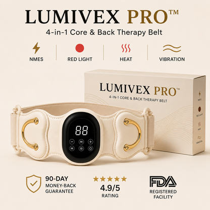 Lumivex Pro - 4-in-1 Core & Back Therapy Belt