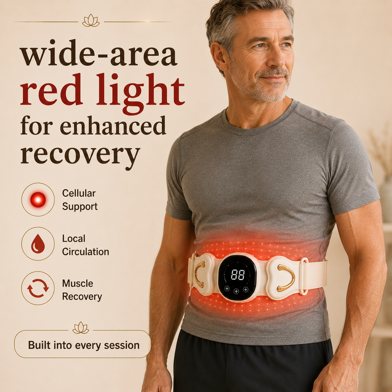 Lumivex Pro - 4-in-1 Core & Back Therapy Belt