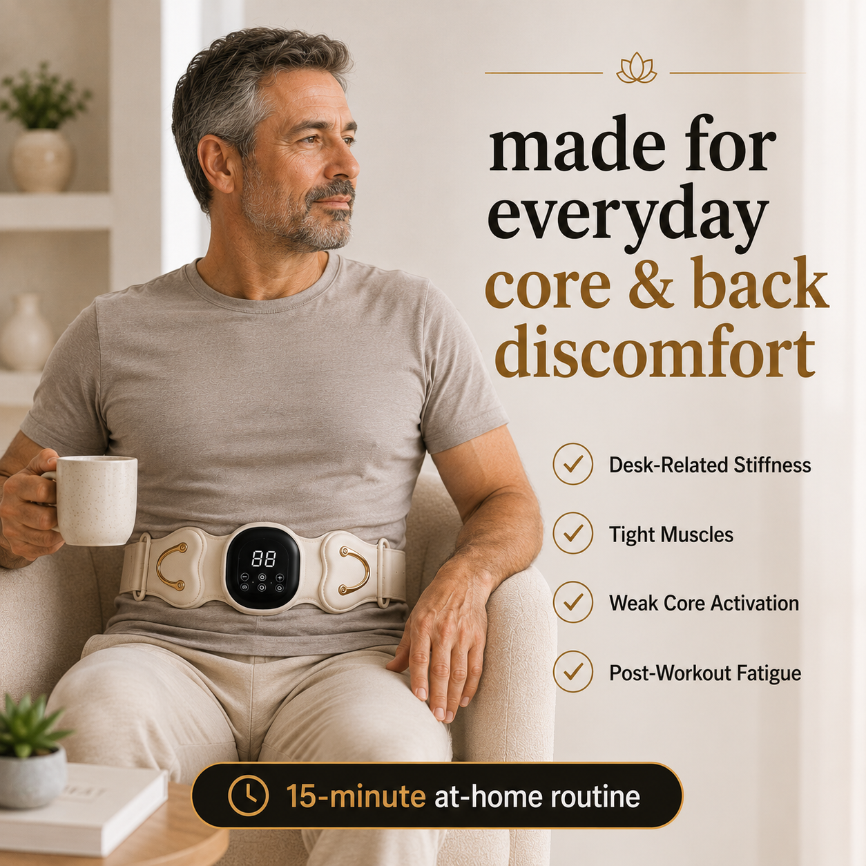 Lumivex Pro - 4-in-1 Core & Back Therapy Belt