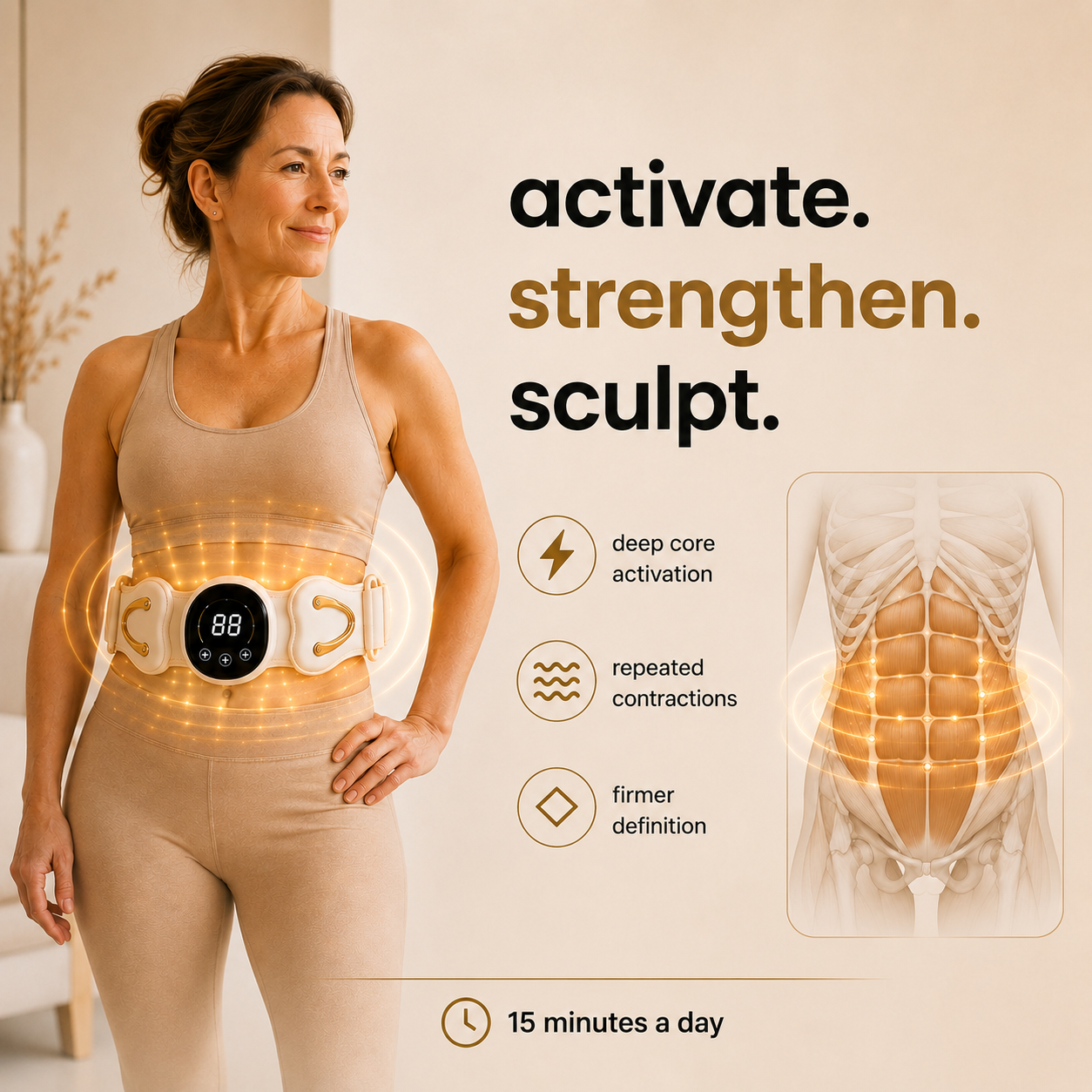 Lumivex Pro - 4-in-1 back therapy belt