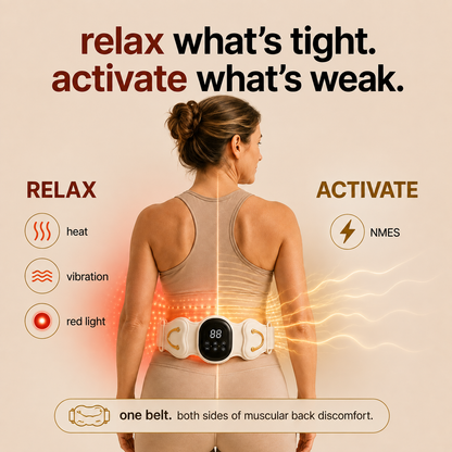 Lumivex Pro - 4-in-1 back therapy belt