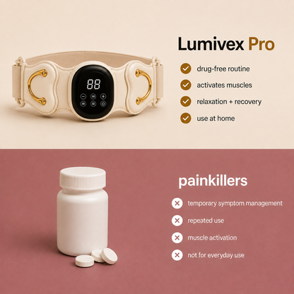 Lumivex Pro - 4-in-1 back therapy belt
