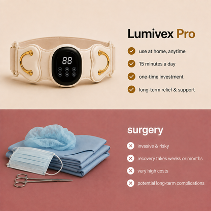 Lumivex Pro - 4-in-1 back therapy belt