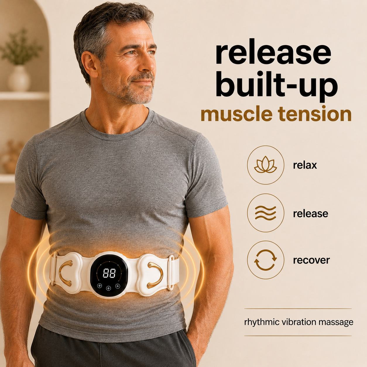 Lumivex Pro - 4-in-1 back therapy belt